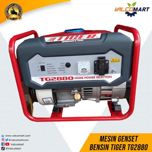 Foto Produk Mesin Genset Bensin Tiger TG2880 Gasoline Generator Tiger dari Valco