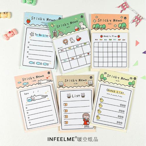 Foto Produk Dayplan with Ashley Planning Sticky Notes - Catatan Tempel - Notes dari Pinkabulous