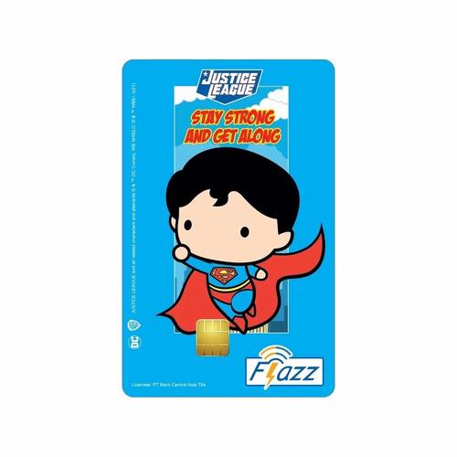 Foto Produk Kartu Flazz BCA Gen 2 Ori Saldo 0 - Super Heroes - Superman dari toyosan