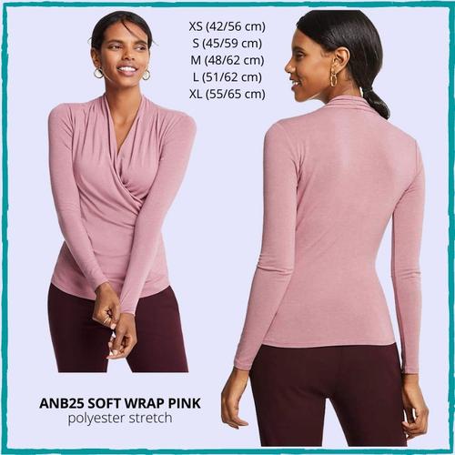 Ann Taylor 25 Soft Wrap Pink 