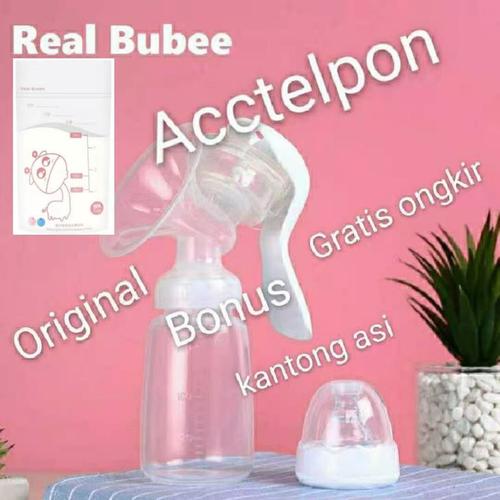 Foto Produk pompa asi manual real bubee manual breast pump - pompa asi manua dari acctelpon