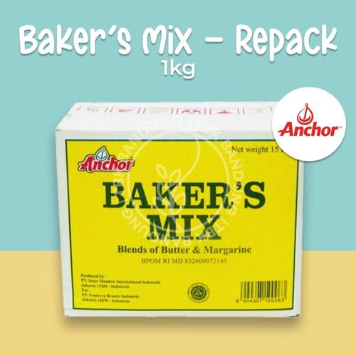 Foto Produk Anchor Bakers Mix Repack 1000 gr - 500 dari TBK Bandung