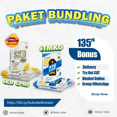 Gambar PAKET BUNDLING BUKU STMKG DAN BUKU SKD dari InfoSTMKG Shop Kota Depok Tokopedia