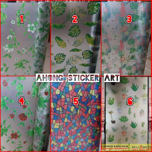 Jual STIKER KACA MOTIF/STICKER KACA MOTIF/STIKER KACA JENDELA - NO 10 ...