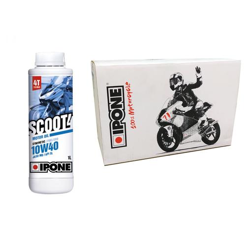 Foto Produk PAKET OLI IPONE SCOOT 4 10W40 - 1L dari Motochiefdotnet