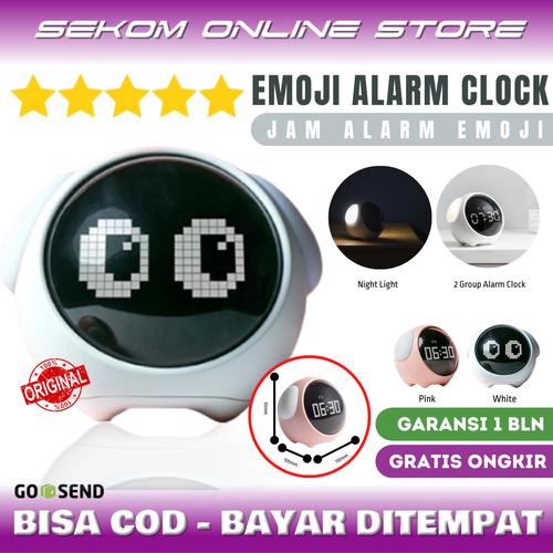 Foto Produk Emoji Digital Alarm Clock - Jam Weker Alarm Anak Anak dari SEKOM ONLINE STORE