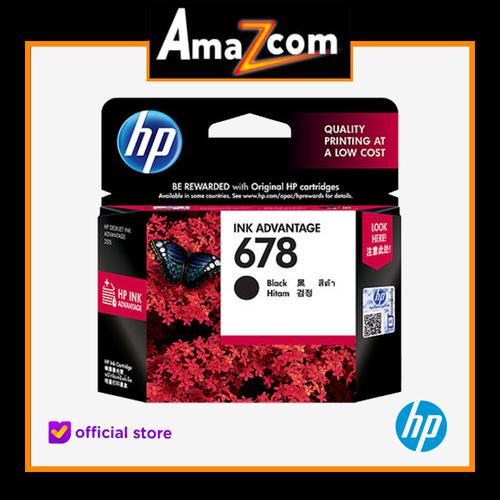 Foto Produk HP 678 Black Ink Cartridge ( CZ107AA ) dari amazcom