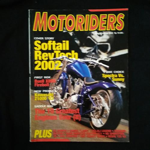Gambar Majalah Motoriders Nov - Des 2002 dari Sastro Antik Kota Magelang Tokopedia