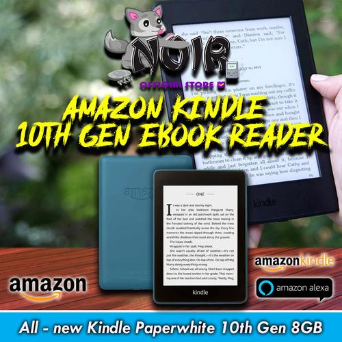 Foto Produk Amazon Kindle Paperwhite 10thGen EBook Reader Waterproof 8GB Ads - TWILIGHT BLUE dari NOIR Official Store