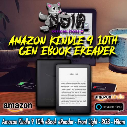 Foto Produk Amazon Kindle 9 10th 10 th gen eBook eReader - Front Light - 8GB - Hitam dari NOIR Official Store