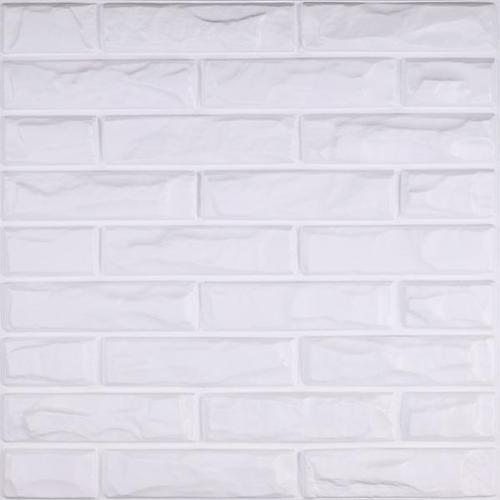 Foto Produk TRIDEE WALLPANEL FLORAL | WALLPAPER DINDING DEKORASI - TP13 BRICK dari Tridee Wallpaper