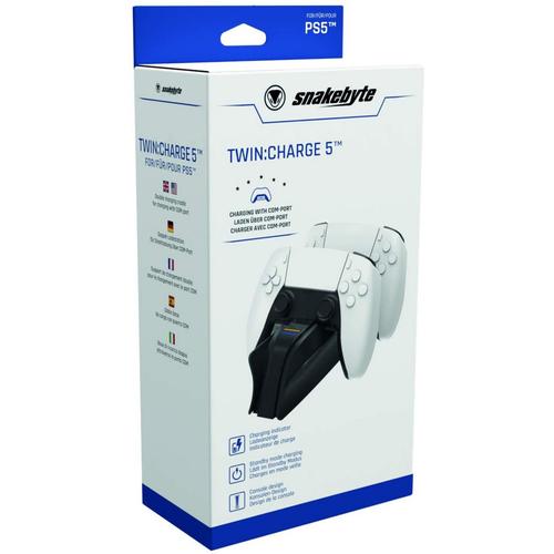 Gambar PS5 Playstation 5 Snakebyte TWIN Charge DualSense Charging Station LED dari waroengame M2SQ undefined Tokopedia