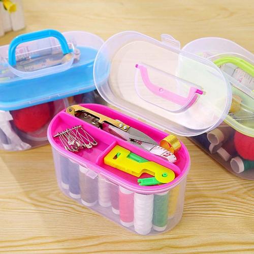 Foto Produk Kotak Alat Jahit Set / Set Sewing Box Lengkap Serbaguna dari MitraBotol