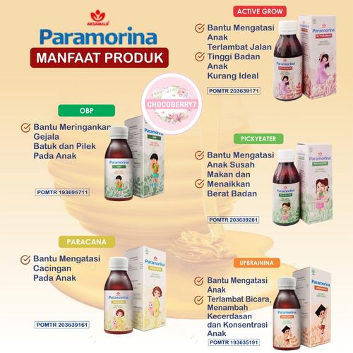 Foto Produk Paramorina Madu Herbal Anak Vitabumin Paramorina - OBP dari chocoberry7