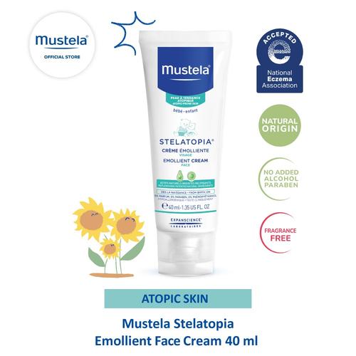 Foto Produk Mustela Stelatopia Emollient Face Cream 40 ml dari Mustela Indonesia