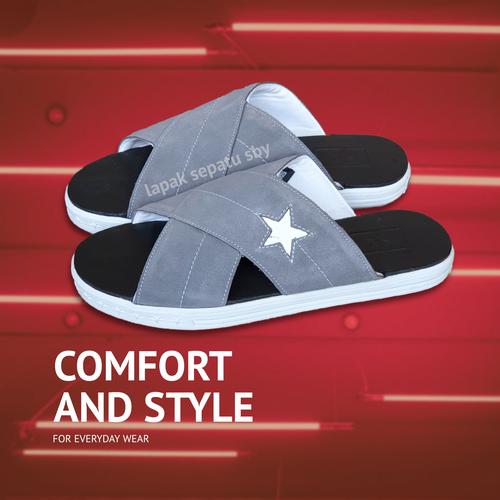 Foto Produk Sandal Pria Slide Slip On Casual Converse One Star dari Distributor Sepatu BDG