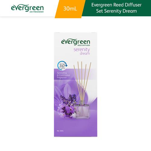 Foto Produk Evergreen Reed Diffuser Set Serenity Dream 30 ml dari Kino Store ID