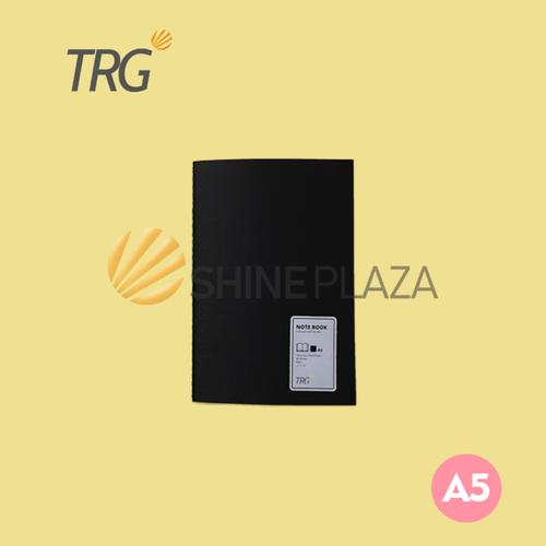 Foto Produk Buku Notebook A5 Hitam - Black Plain Paper Notebook dari Shine Plaza