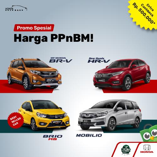 Foto Produk PROMO PPN BM Extra Cashback E-money dari Honda Solo Baru