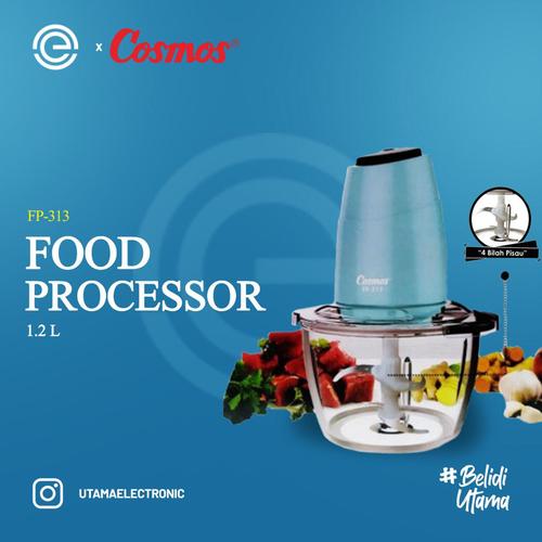 Foto Produk COSMOS Food Processor 1.2 Liter - FP-313 - TOSCA dari UTAMA_ELECTRONIC