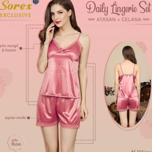 Jual Set Atasan +Hot pants Lingerie 