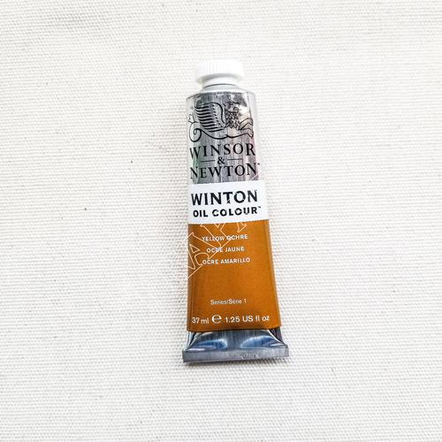 Foto Produk WINSOR & NEWTON OIL COLOR 37 ML - Yellow Ochre dari Toko Prapatan-alat lukis