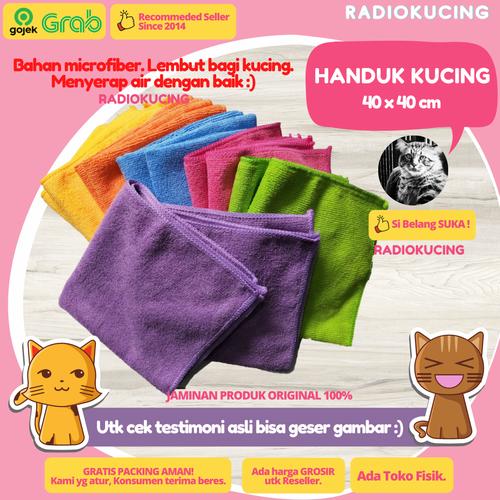 Gambar Handuk Grooming Kucing Anjing Microfiber Lembut Bagi Kulit Bulu dari juwies Kota Bandung Tokopedia