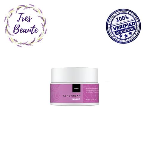 acne night cream scarlet