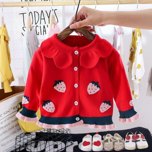 Foto Produk jaket sweater bayi perempuan / baby sweater dari Loui Queen