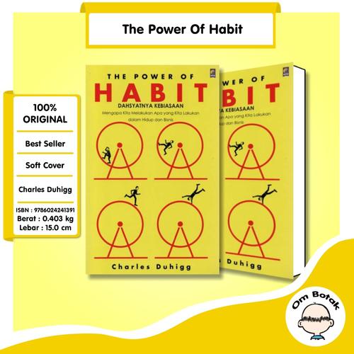 Foto Produk BARU Buku The Power of Habit .Charles Duhigg dari Om Botak