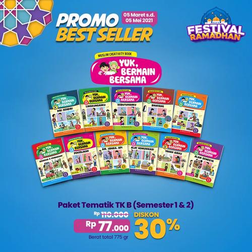 Foto Produk Buku TK - PAUD Tematik Paket B dari DM Bookstore