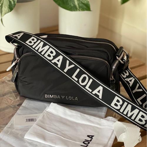 Jual READY STOCK Bimba Y Lola tas selempang authentic parasut black silver  - Kab. Bandung Barat - TIPJAS Jastip | Tokopedia