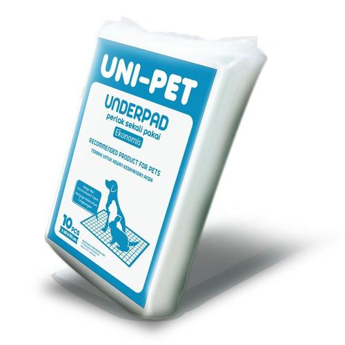 Foto Produk Uni Pet Underpad 10pcs Perlak Pee Pad Training Popok Anjing Serap Air dari Hime petshop