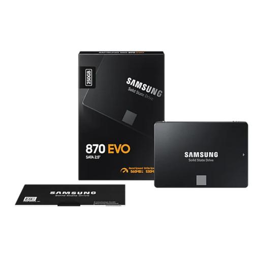 Foto Produk SAMSUNG SSD 870 EVO 250GB / 2.5" SATA / 870 EVO SSD / 5 years warranty dari @Kiosk