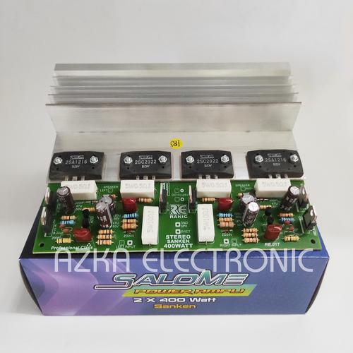 Foto Produk Kit Power Amplifier Sanken 2X400W dari Azka Electric