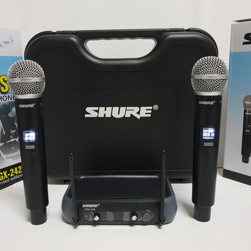 Foto Produk Mic wireless shure PGX 242 ( Handheld ) dari Sinar Sakti