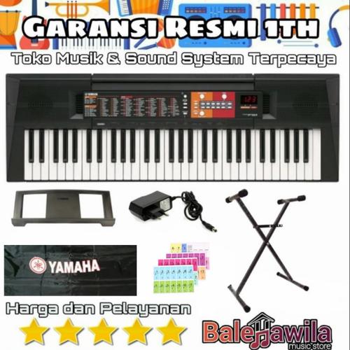 Foto Produk Paket keyboard YAMAHA PSR F51 PSRF51 PSRF 51 PSR F 51 Bonus STAND X dari TIPTOP MUSIK&SOUNDSYSTEM