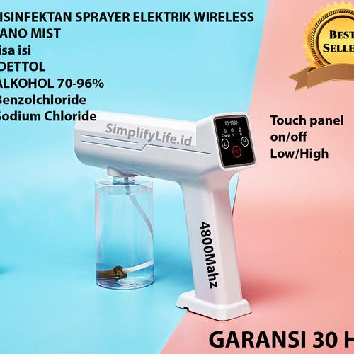 Foto Produk Nano Spray Gun wireless/portable Disinfectant sprayer dari SimplifyLife