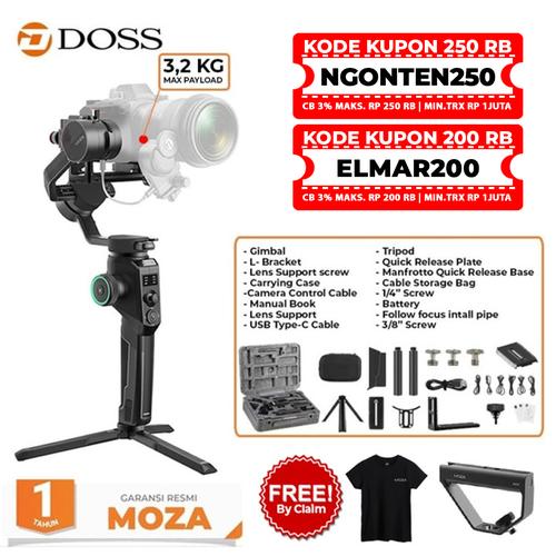 Foto Produk MOZA Air Cross 2 - 3 Axis Gimbal Stabilizer / Moza AirCross 2 dari DOSS