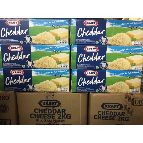 Foto Produk Keju kraft cheddar kemasan 2kg dari In and In Shop