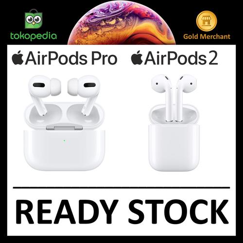 Jual Apple Airpods Airpod 2 2019 With Charging Case original non / wireless  - WIRED - Jakarta Utara - Big Berry Cellular | Tokopedia