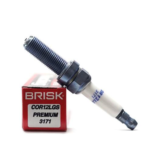 Foto Produk Busi BRISK Silver COR12LGS Busi BMW 1200 GS Honda CRF 1000 Africa Twin dari Motochiefdotnet