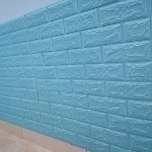 Jual Wallpaper 3d Foam 3d Peredam Panas Suara Bata Biru Muda 7 Mm Kota Tangerang Selatan Sayainkonline Tokopedia