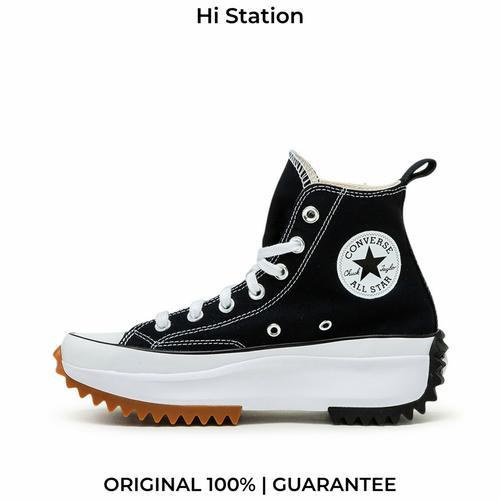 Converse Run Star Hike High Black 166800C 39 di Hi Station Tokopedia