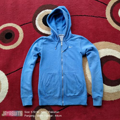 Jual Jaket Hoodie NIKE Original : Blue 