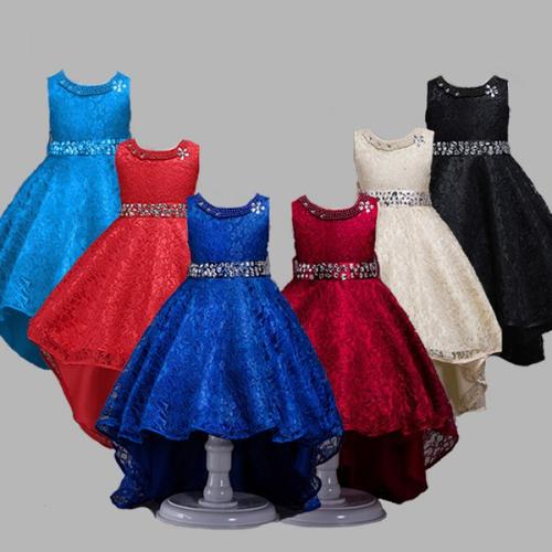 Dress Party Brukat Import Mewah 