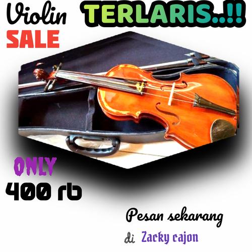 Foto Produk biola/violin coklat klasik dari zacky cajon