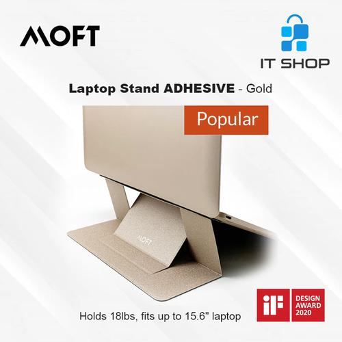 Foto Produk MOFT Laptop Stand Adhesive - Gold dari IT-SHOP-ONLINE