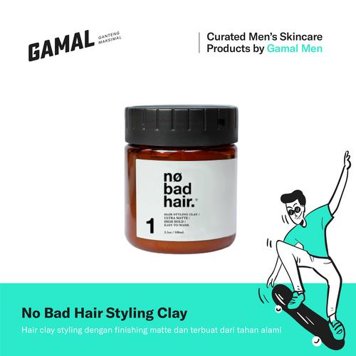 Gambar No Bad Hair No 1 - Hair Styling Creamy Clay dari Gamal Men Jakarta Timur Tokopedia