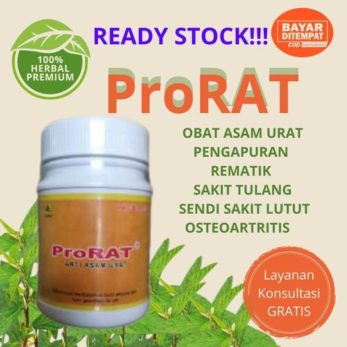 Foto Produk PRO RAT Obat Asam Urat Pengapuran Rematik Sakit Tulang Sendi dari rayaherbal88